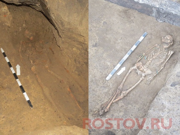 Меотское парное захоронение нашли в Ростове во время раскопок
