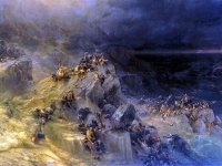 &quot;Всемирный потоп&quot;. Картина Ивана Айвазовского, 1864 год