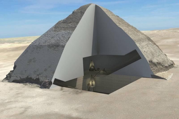 Ломаную пирамиду просканировали космическими лучами