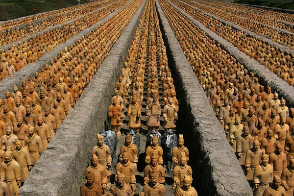 Терракотовая армия императора Цинь Шихуанди