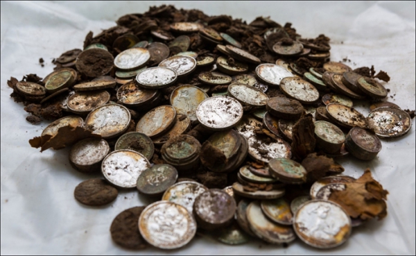 В Старой Ладоге найден серебряный клад эпохи Ивана Грозного