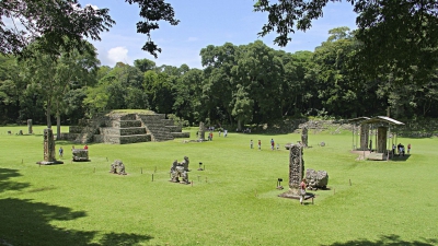 Древний город Копан (El sitio arqueológico ruinas de Copán)