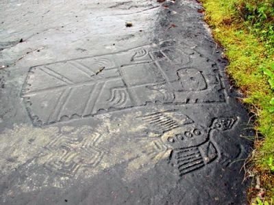 Петроглифы Kosciusko (ceremonial site)