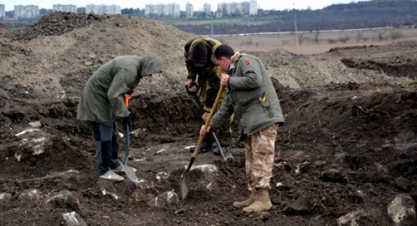 В Керчи обнаружены погребения скифских войнов