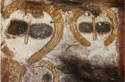 Wandjina rock art site