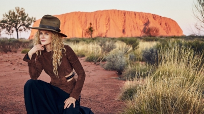 Vogue Australia Photo Shoot at Uluru, Uluru-Kata Tjuta National Park, NT