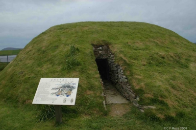 Каирн Анстен (Unstan Chambered Cairn)