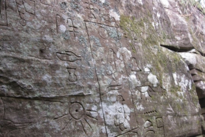 Петроглифы Госфорд (Gosford Glyphs near Kariong)