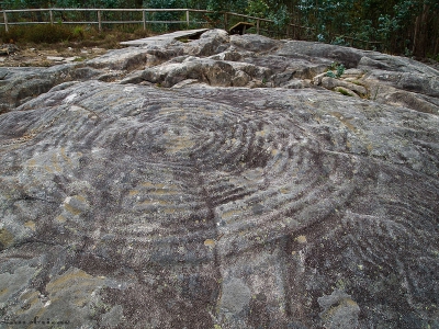 Петроглифы Monte Tetón