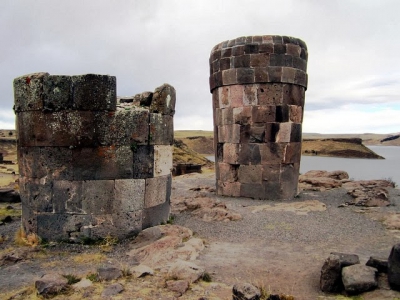 Археологические памятники Sillustani 