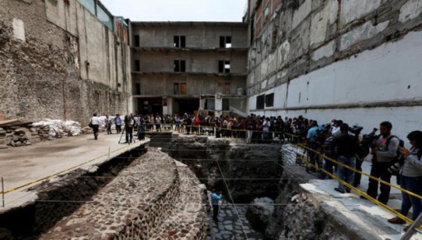 В Мексике обнаружен стадион ацтеков, где проигравших приносили в жертву / Фото: Reuters.сом
