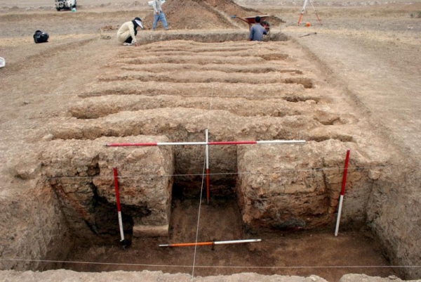 Археологии воссоздают крупный сасанидский памятник