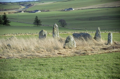 Balquhain Stone Circle (The Chapel of Garioch / Inveramsay)