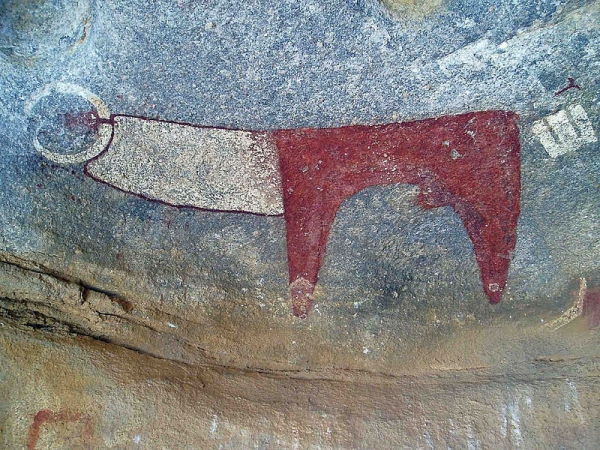 Петроглифы Лаас Гааль (Laas Gaal cave paintings)